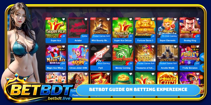 BETBDT guide on betting experience