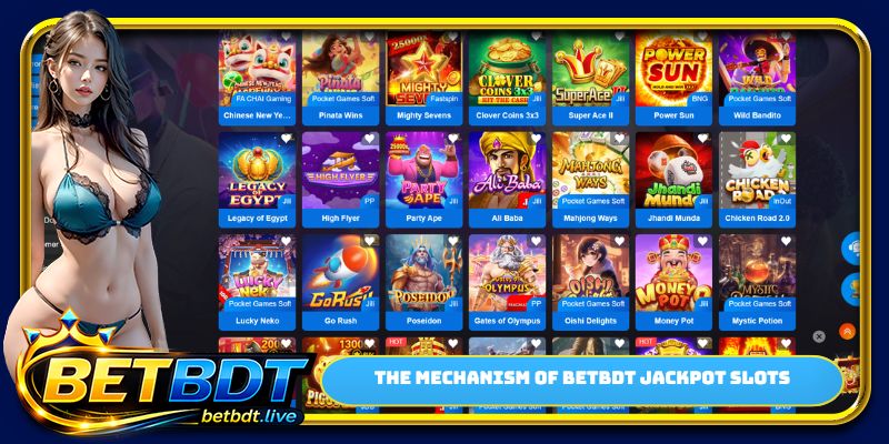 The mechanism of BETBDT jackpot slots